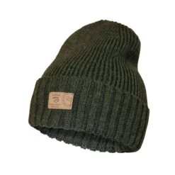 Ivanhoe Ipsum Rib Gebreide Wollen Muts - Green