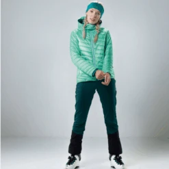 Löffler Pace WS Light Teal Dames Outdoorbroek -Kampeerartikelen Korting 9929b439500aff33