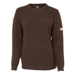 Ivanhoe NLS Petal Coffee Bean Wollen Dames Trui