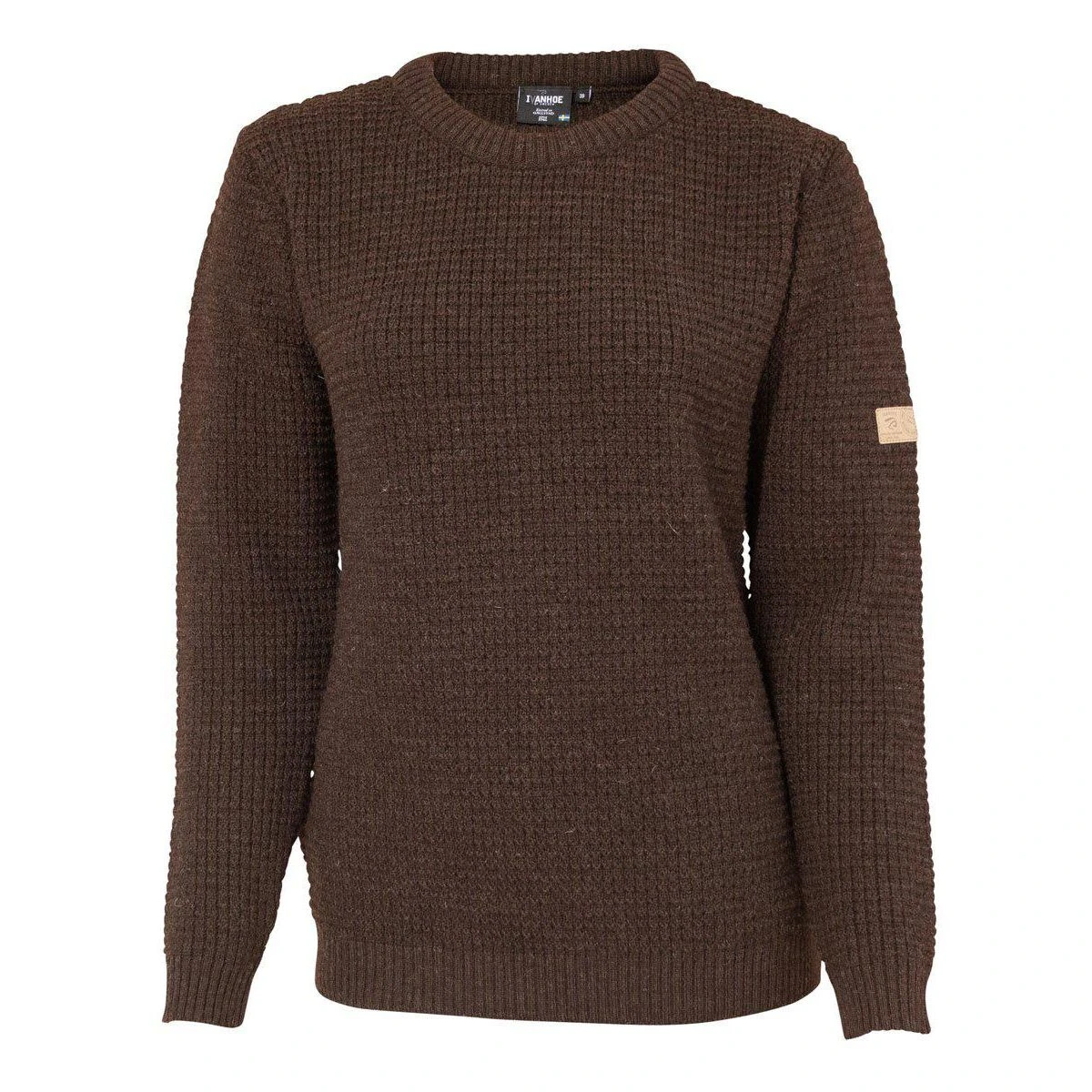 Ivanhoe NLS Petal Coffee Bean Wollen Dames Trui 3 Ivanhoe NLS Petal Coffee Bean Wollen Dames Trui