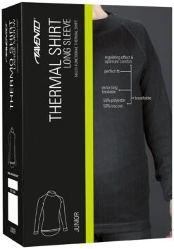 Avento Thermoshirt Lange Mouw Junior - Zwart 12 Avento Thermoshirt Lange Mouw Junior - Zwart -Kampeerartikelen Korting a47352c17647b24a