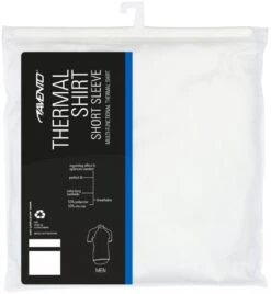 Avento Thermoshirt Korte Mouw Heren - Wit -Kampeerartikelen Korting a69aa6fa2eafaa95
