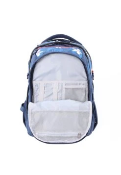 2be School Backpack Rugzak Blauw -Kampeerartikelen Korting a912f2d097373b9e