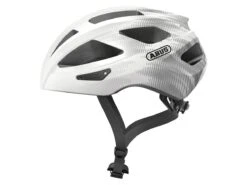 Abus Macator White Silver Fietshelm -Kampeerartikelen Korting abus macator fietshelm whitesilver ecommerce 14da