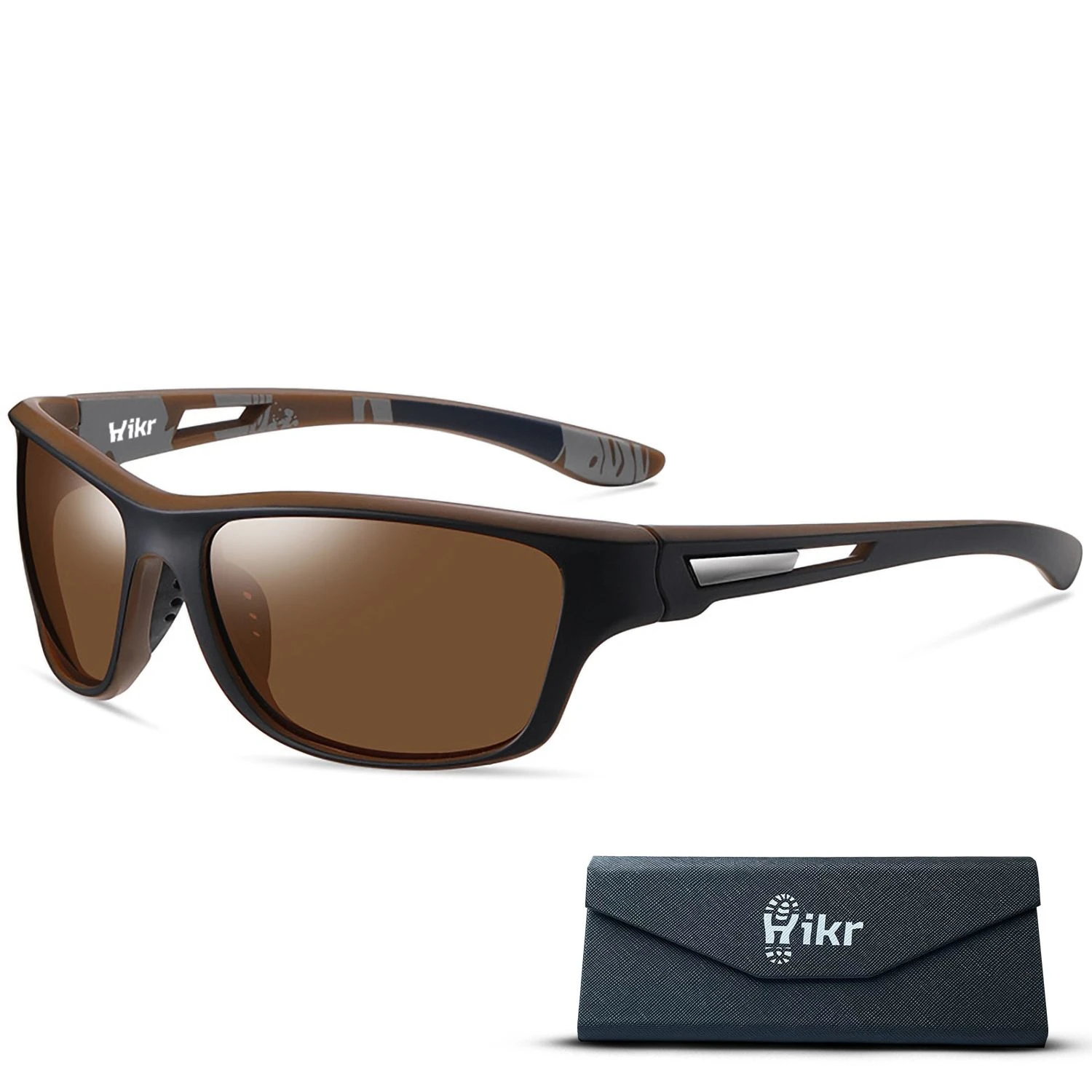 Hikr Gepolariseerde Zonnebril - Grey 6 Hikr Gepolariseerde Zonnebril - Grey - Afbeelding 4