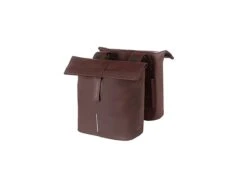 Basil City 28-32 Liter Dubbele Fietstas - Roasted Brown