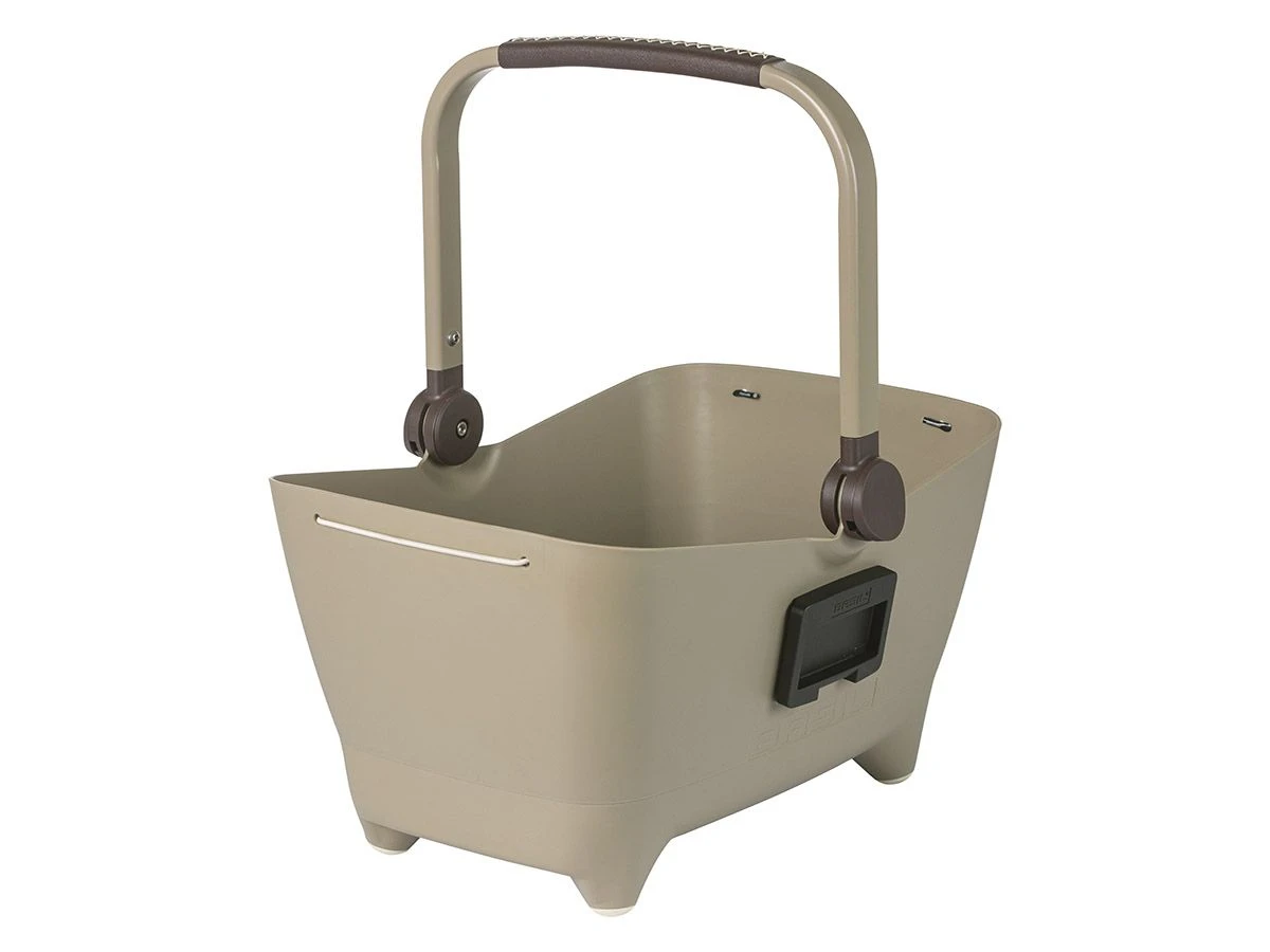 Basil Buddy Klickfix Biscotti Brown Hondenfietsmand 3 Basil Buddy Klickfix Biscotti Brown Hondenfietsmand