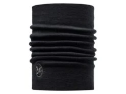 Buff HW Merino Wool Solid Black Sjaal