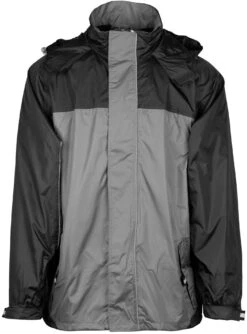 Ralka Intensive Regenpak - Zwart/Antraciet -Kampeerartikelen Korting cb467f04d94e9af2