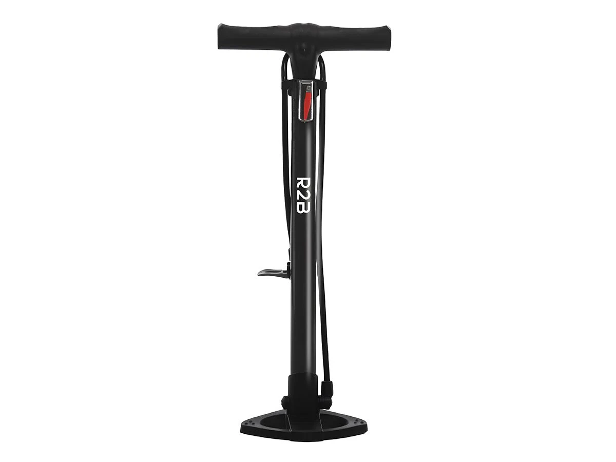 R2B Fietspomp - Dubbele Ventielkop 3 R2B Fietspomp - Dubbele Ventielkop