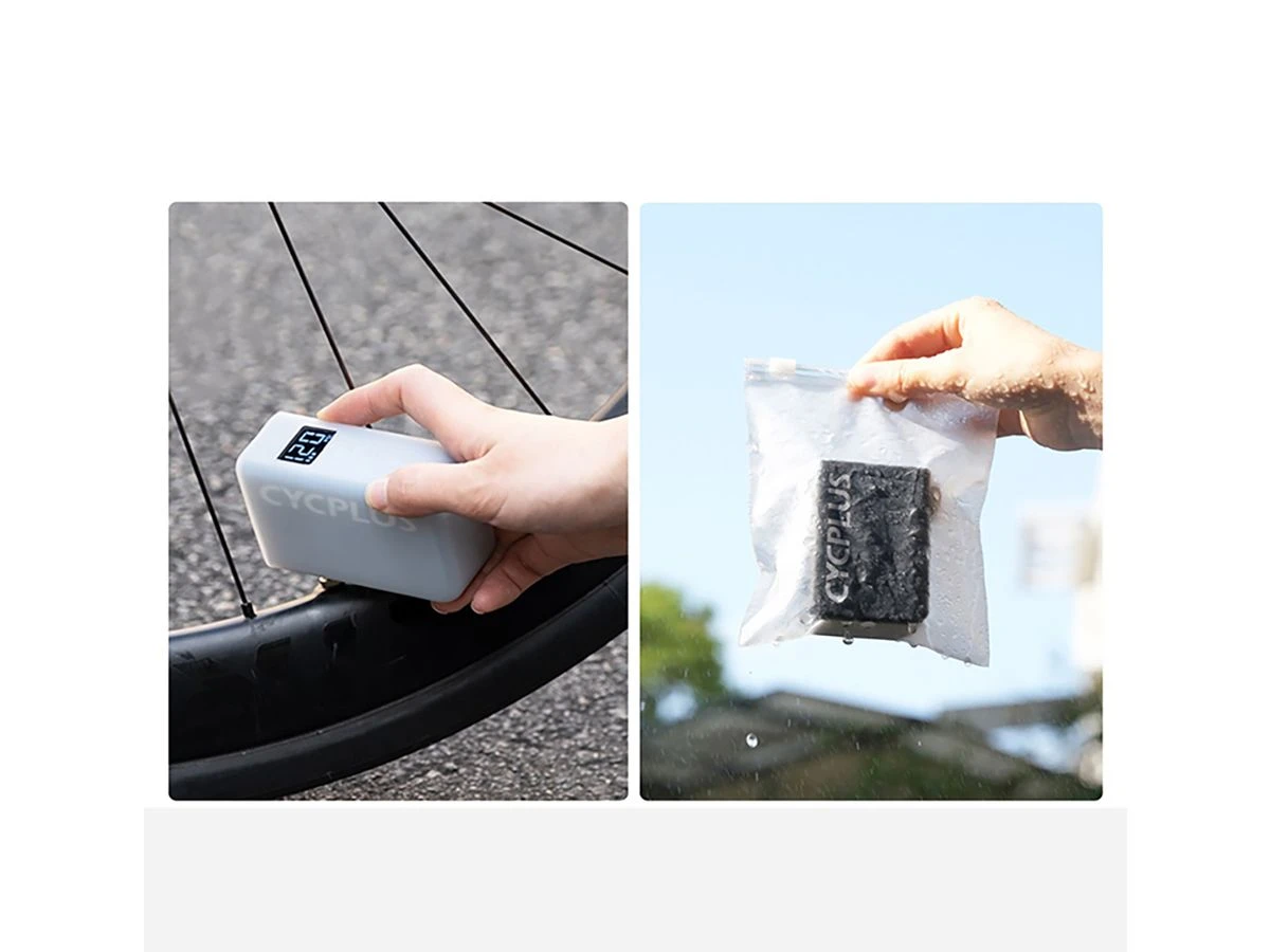 Cycplus AS2 Pro Elektrische Fietspomp Mini 7 Cycplus AS2 Pro Elektrische Fietspomp Mini - Afbeelding 5