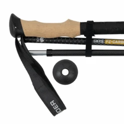 Merkloos Highlander Skye Wandelstok - Zwart -Kampeerartikelen Korting ddb284fac9e9ff51