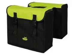 Greenlands Colourfull Lime Dubbele Fietstas