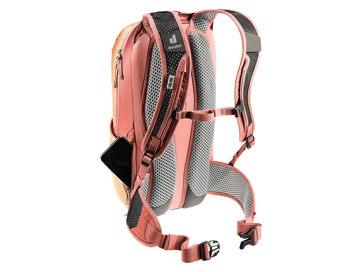 Deuter Race 12 Rugzak - Chestnut-Redwood 4 Deuter Race 12 Rugzak - Chestnut-Redwood - Afbeelding 2