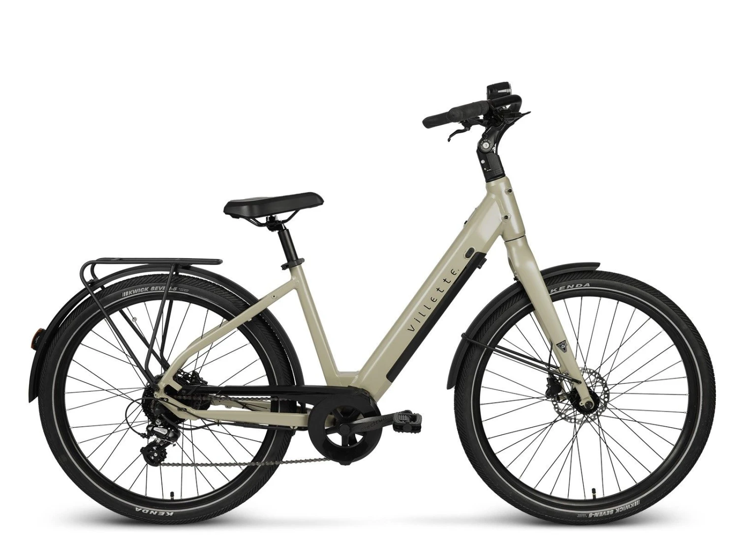 Merkloos Villette Extreme RM 17.5Ah 8sp 27.5 Inch City-ebike - Greige 3 Merkloos Villette Extreme RM 17.5Ah 8sp 27.5 Inch City-ebike - Greige