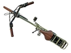 Merkloos Villette Vintage Retro Elektrische Fiets - Green -Kampeerartikelen Korting ec5f08cfdcb5685a