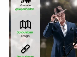 Travelhawk Opvouwbare Wandelstok -Kampeerartikelen Korting ee51d74fceb47188