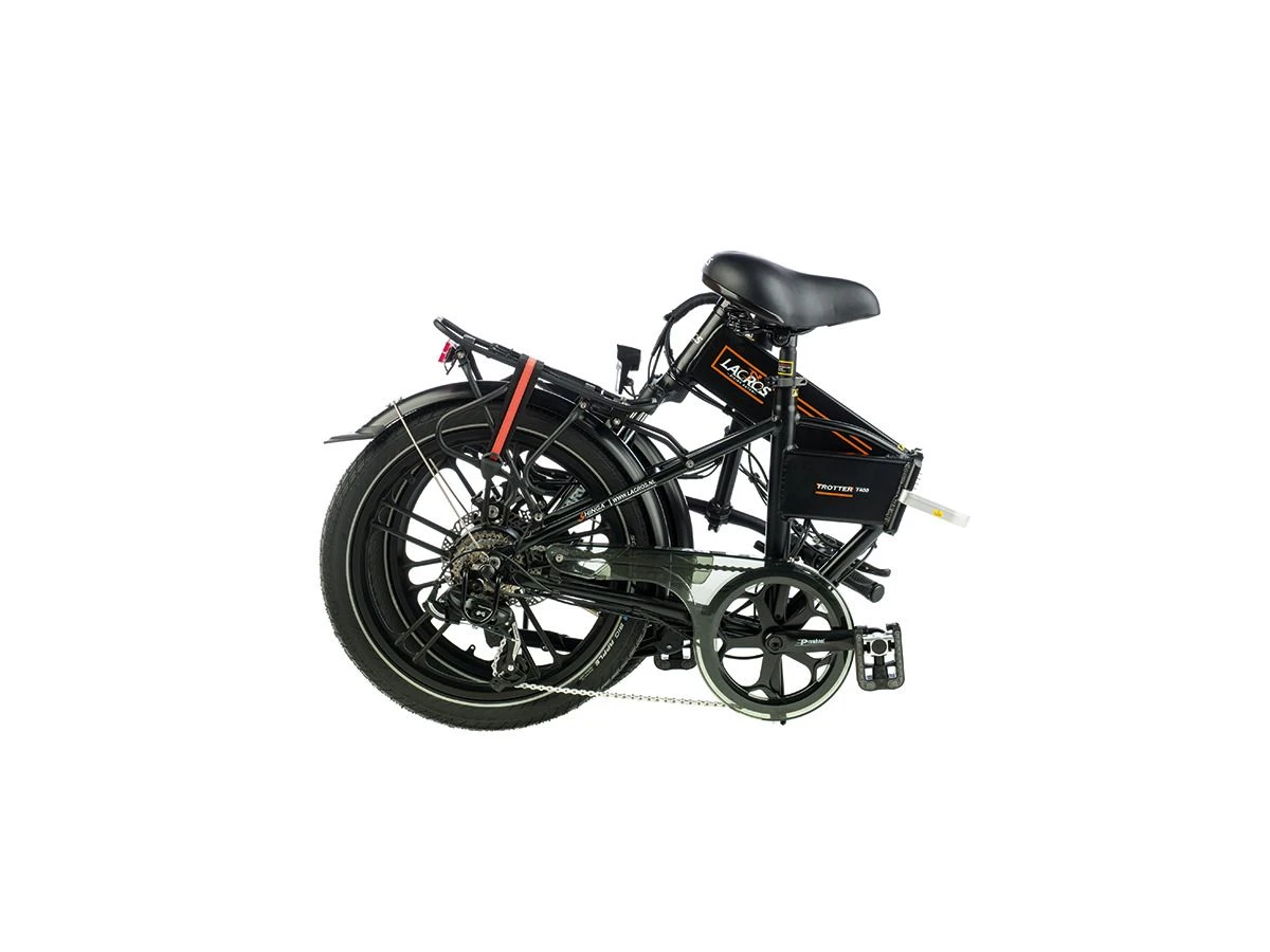 Lacros Trotter T400 Matzwart 13,6Ah Elektrische Vouwfiets 6 Lacros Trotter T400 Matzwart 13,6Ah Elektrische Vouwfiets - Afbeelding 4