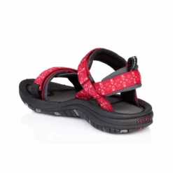 Merkloos Source Gobi Tribal Red Dames Sandalen -Kampeerartikelen Korting f30e7d5a63ddf149