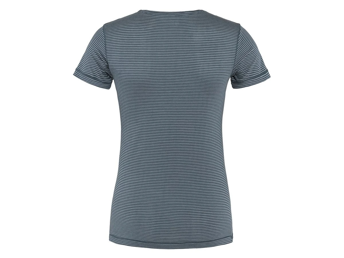 Fjällräven Abisko Cool Dames T-shirt - Indigo Blue 4 Fjällräven Abisko Cool Dames T-shirt - Indigo Blue - Afbeelding 2