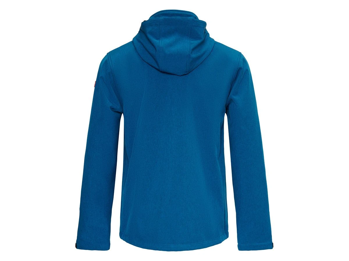 Nordberg Kjeld Petrol Melange Heren Softshell Jas 4 Nordberg Kjeld Petrol Melange Heren Softshell Jas - Afbeelding 2