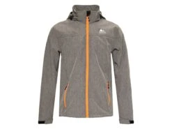 Nordberg Mats Grey Melange Heren Softshell Jas