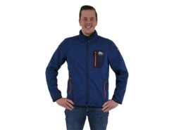 Nordberg Noa Navy Melange Heren Fleecevest -Kampeerartikelen Korting nordberg noa heren fleecevest donkerblauw ecommerce d6a2